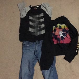 Hollister Jeans, t-shirt, Sweatshirt